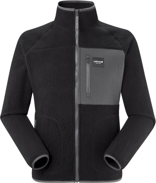 Foto: Lafuma staten fleece f zip m fleecevest heren black black m