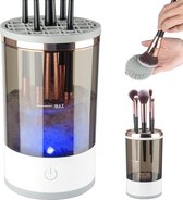 Make up kwastenreiniger - multi brush cleaner - meerdere kwasten tegelijk reinigen - elektrische make up kwastenreiniger - cadeau tip