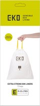 Sacs poubelle EKO type E 25-35 litres blanc - Carton 24 x 12 sacs