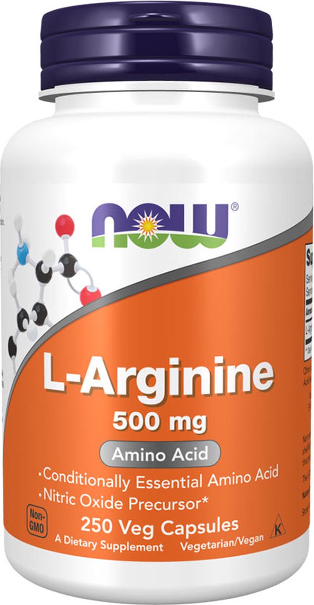 L-Arginine 250caps - Now Foods