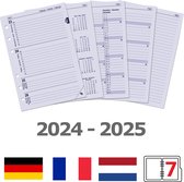 Kalpa 6206-24-25 A5 Agenda Inleg 1 Week per 2 Paginas DE FR NL 2024 2025