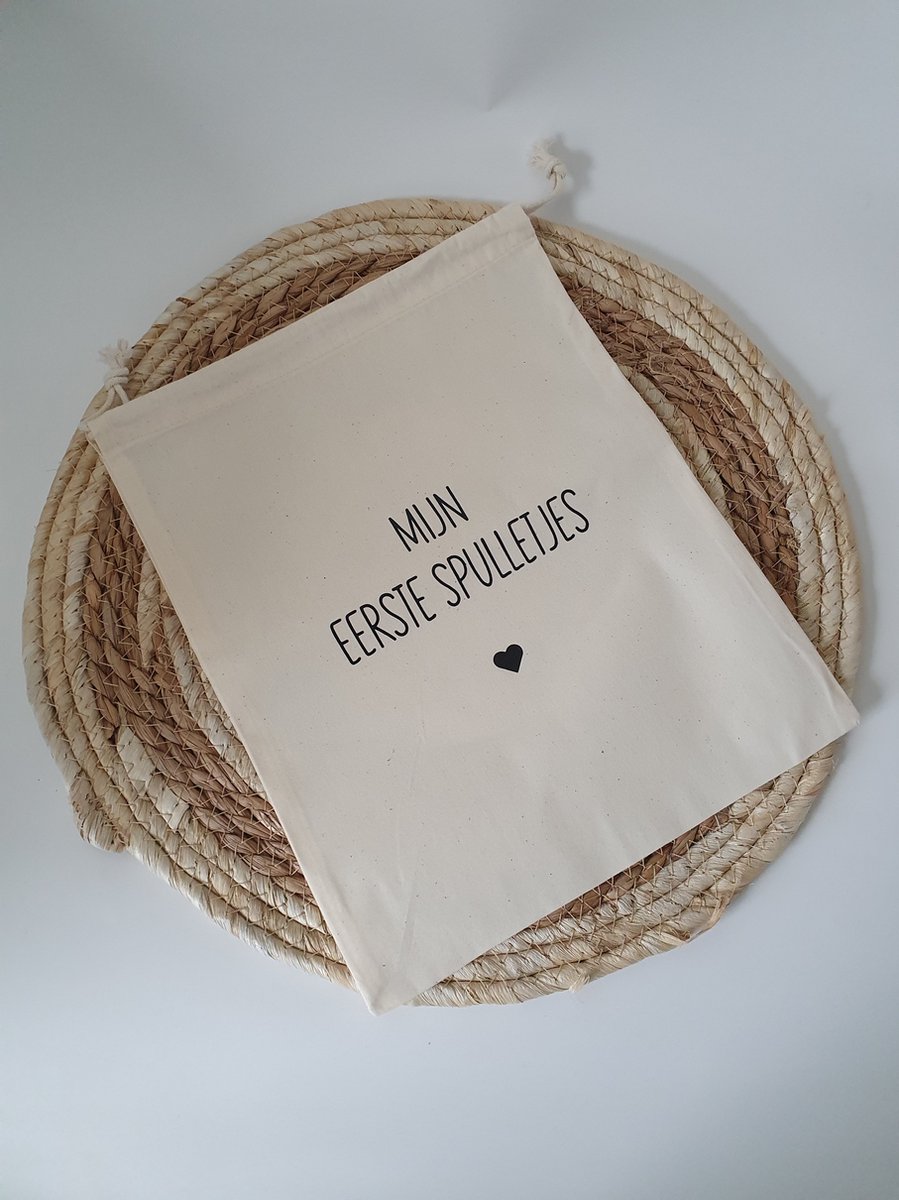 Goedkoopste Bewaarzak katoen | Mijn eerste spulletjes | Kraamcadeau | Babycadeau | Zwangerschap