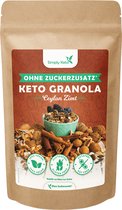 Simply Keto granola Ceylon kaneel muesli 500g koolhydraatarm met erythritol