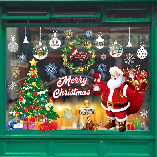 Kerst Raamstickers Kerst Stickers Kerst Raamdecoratie Kerst Raamstickers Kerst Stickers Kerst Raamdecoratie