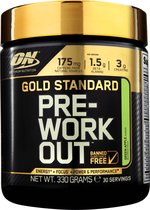 Gold Standard Pre-Workout 300gr Green Apple