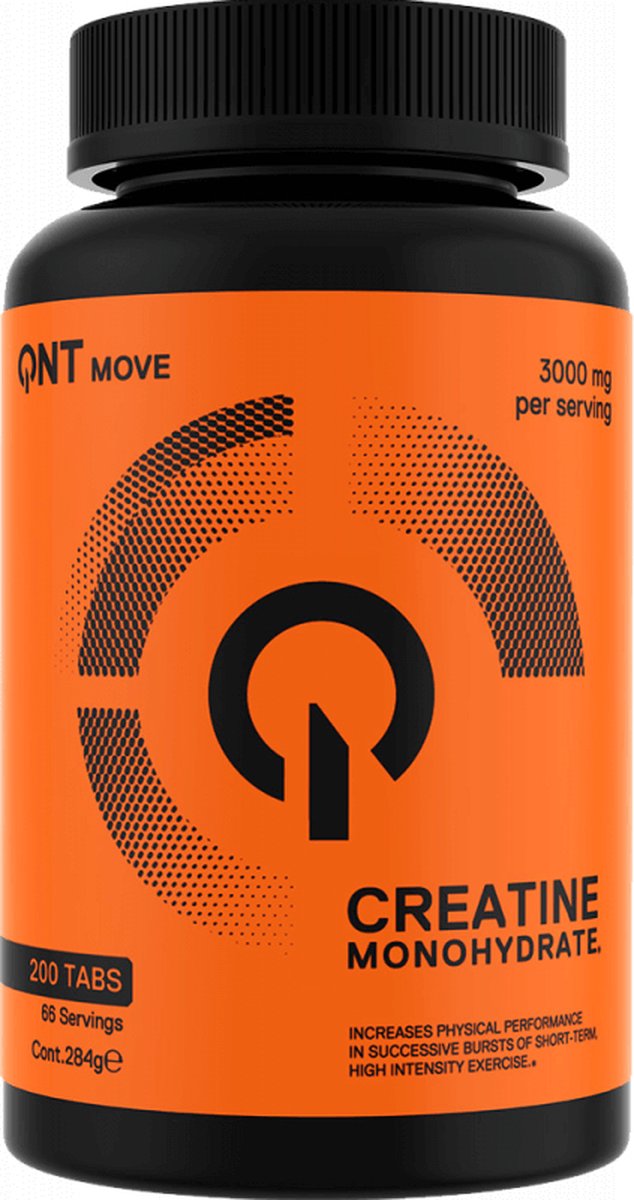 Goedkoopste QNT Creatine 200 tabs