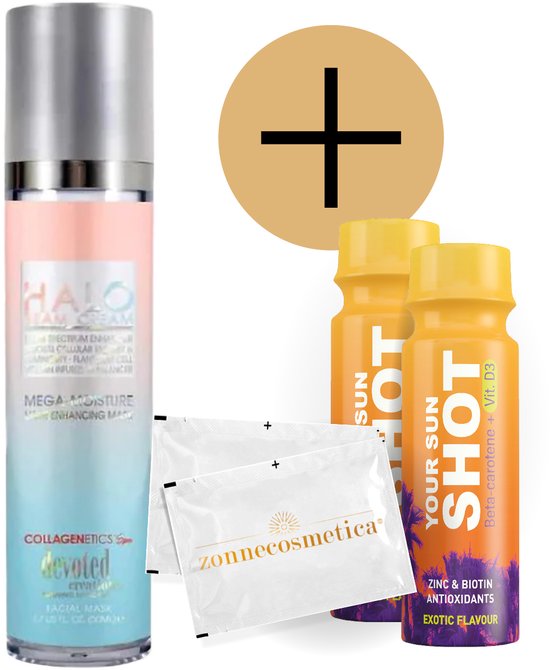 Devoted Creations- Halo Beam Cream + 2 Your Sun Shots + 2