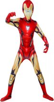 Super hero Marvel Ironman verkleedkostuum voor kinderen - maat S 100-110 cm - Carnaval, Halloween en verjaardag pak kids suit