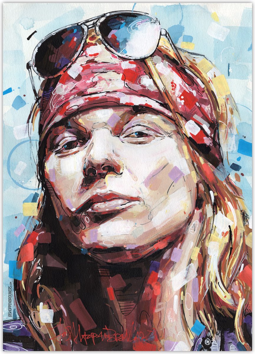 Axl Rose poster 50x70 cm