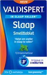 Valdispert Slaap Smelttablet met citroenmelisse. Helpt om sneller in slaap te vallen. Vrijgave in 3 minuten.