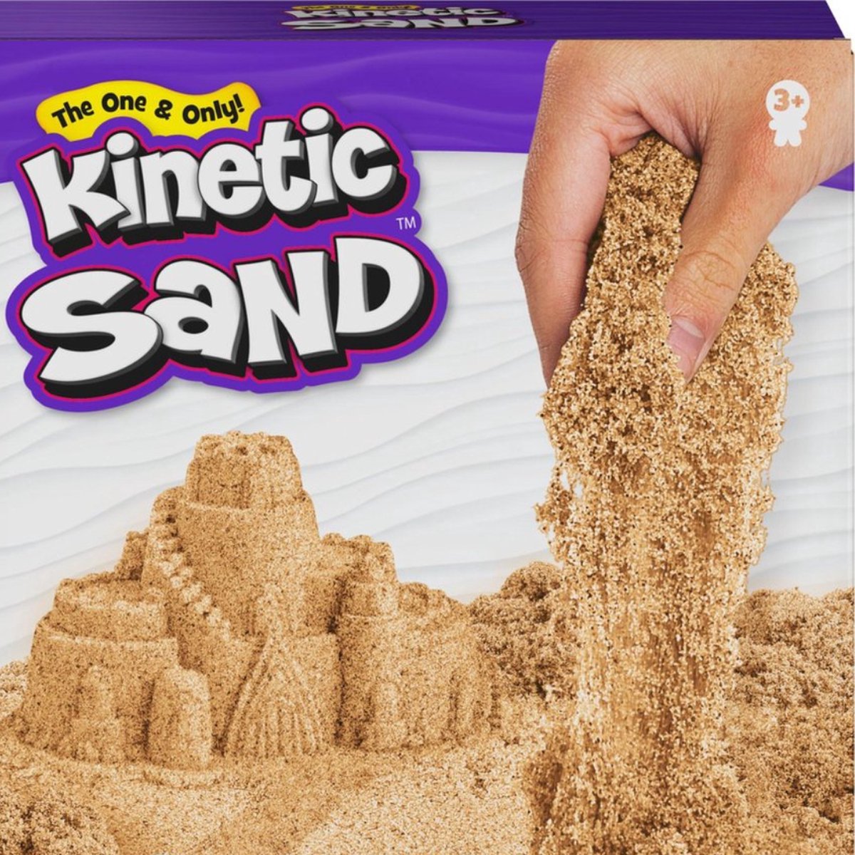 Kinetic Sand - Speelzand - Bruin - 2,5kg - Sensorisch Speelgoed