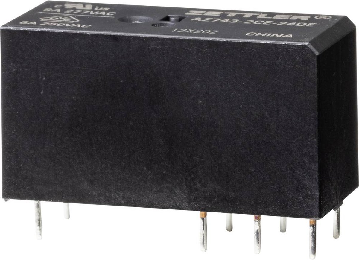 Zettler Electronics AZ743-2CE-24DE Powerrelais 24 V/DC 8 A 1 stuk(s)