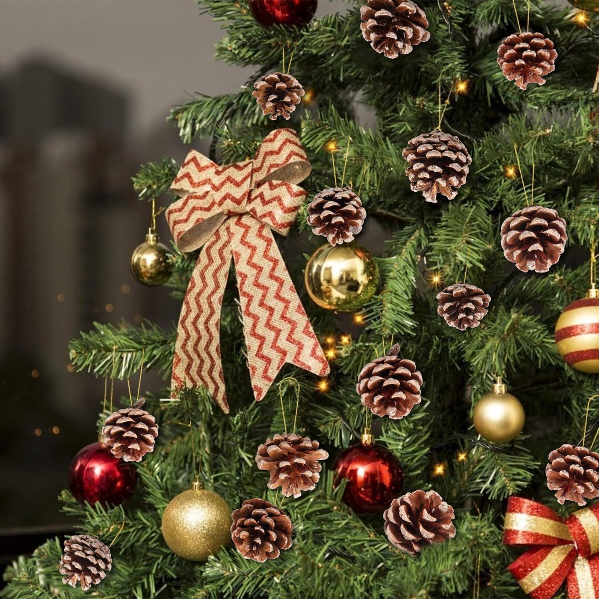 10 Hek Stuks Kerstboom Decoraties Pvc Wit Hek Kan ... – Grandado