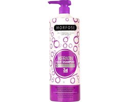Morphhose - Professional Reach Hair Shampoo 2In1 Keratin Keratin Shampoo To Restore Damaged Hair