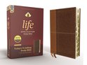 NIV Life Application Study Bible, Third Edition- NIV, Life Application Study Bible, Third Edition, Leathersoft, Brown, Red Letter, Thumb Indexed