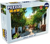Puzzle Séville - Arbre - Wit - Puzzle - Puzzle 1000 pièces adultes