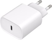 Cazy 20W USB C Adapter / USB C Oplader - Universele Snellader - Power Delivery Adapter - Compact formaat - Wit