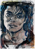 Michael Jackson 02 poster 50x70 cm