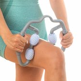 Bol.com InnovaGoods Spiermassageroller Rollelax | 4 Roterende Rollers met Drukpunten | 360º Rotatie | Verstelbare Intensiteit | ... aanbieding