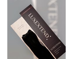LUXEXTEND Weave Hair Extensions #1B | Human hair Black | Human Hair Weave | 60 cm - 100 gram | Remy Sorted & Double Drawn | Haarstuk | Extensions Haar | Extensions Human Hair | Echt Haar | Weave Hairextensions Bundels | Weft Haar | Haarverlenging