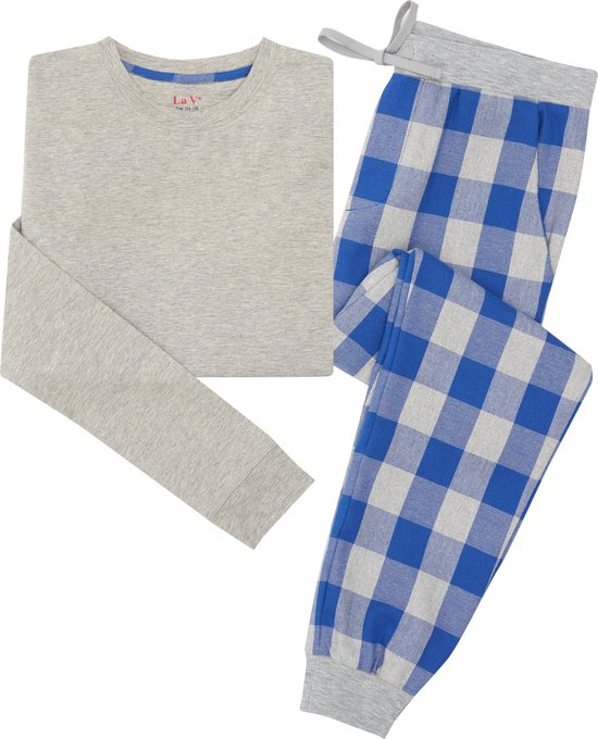 La-V pyjama sets voor met flanel broek