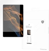 Protecteur d'écran en Tempered Glass Cazy adapté pour Samsung Galaxy Tab S9 Ultra - Transparent