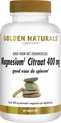 Golden Naturals Magnesium Citraat 400mg (60 veganistische tabletten)