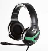 Konix 61881110850 écouteur/casque Écouteurs Avec fil Arceau Jouer Noir, Vert