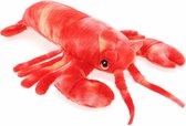 Keel Toys pluche kreeft knuffeldier - rood - lopend - 25 cm - Zeedieren