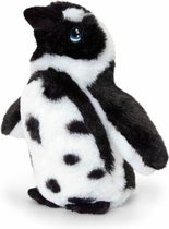 Keel Toys pluche Humboldt pinguin knuffeldier - wit/zwart - staand - 25 cm - Pooldieren