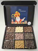 Belgische Chocolade Callets Proeverij Pakket 'Fijne Sinterklaas'