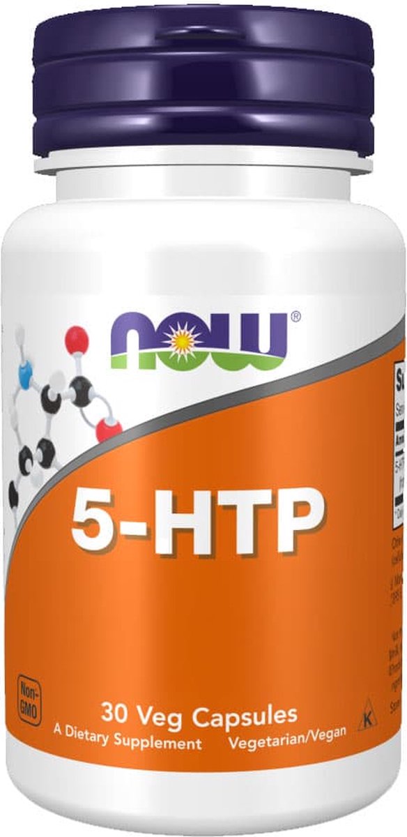 Goedkoopste Now Foods 5-HTP Capsules - 50 mg - 30 vegan capsules