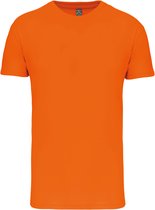 Oranje 2 Pack T-shirts met ronde hals merk Kariban maat M
