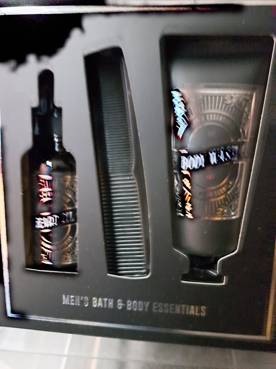 geschenkset mannen - baard olie - body wash - zwart - sandelhout - geschenkset verjaardag - kerst - vader dag - leuk geschenk - stoer