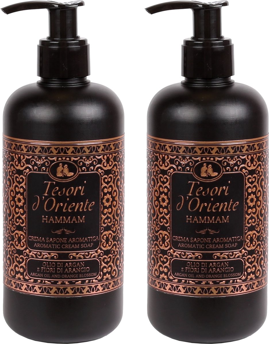 Tesori d'Oriente Hammam vloeibare zeep met arganolie 300ml