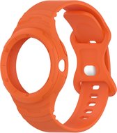 Bracelet en Siliconen avec étui - adapté pour Google Pixel Watch 2 - orange