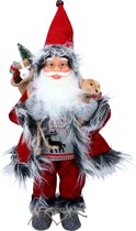 Gifts de Noël Père Noël - Pop - Décorations de Noël' intérieur - 46cm - Rouge