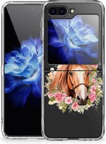 TPU Hoesje geschikt voor Samsung Galaxy Z Flip 5 Paard