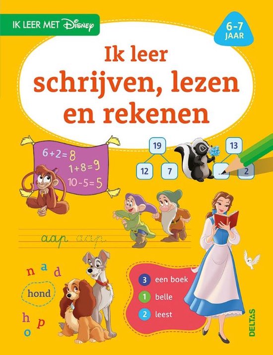 Foto: Disney ik leer schrijven lezen en rekenen 6 7 jaar