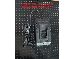Houder geschikt voor WORX WA3880 Oplader - Wandbevestiging - Wall Mount - ! OPLADER NIET INBEGREPEN ! - AUB Beschrijving lezen!