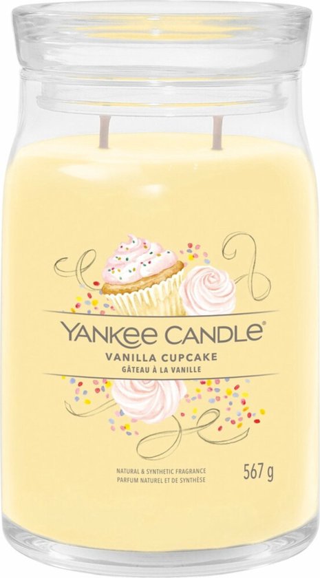Yankee Candle - Grand pot Signature Cupcake Vanille