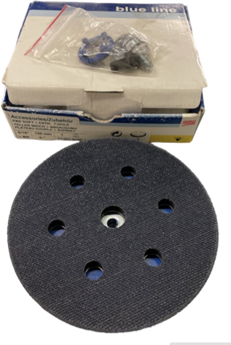 Sia Steunpad soft T7201 / 7 gaten - met universele montagekit - diameter 150 mm - Prijs per stuk