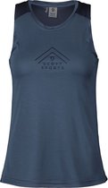 Scott Endurance Tech Mouwloos T-shirt Blauw S Vrouw