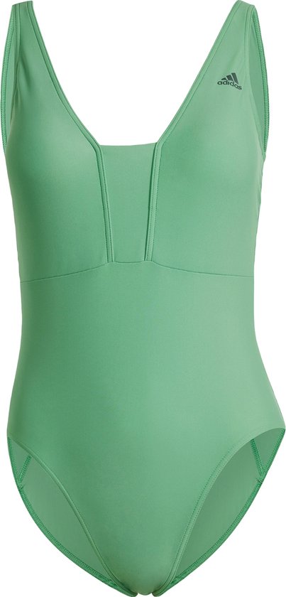 adidas Sportswear Iconisea 3-Stripes Badpak - Dames - Groen- 30