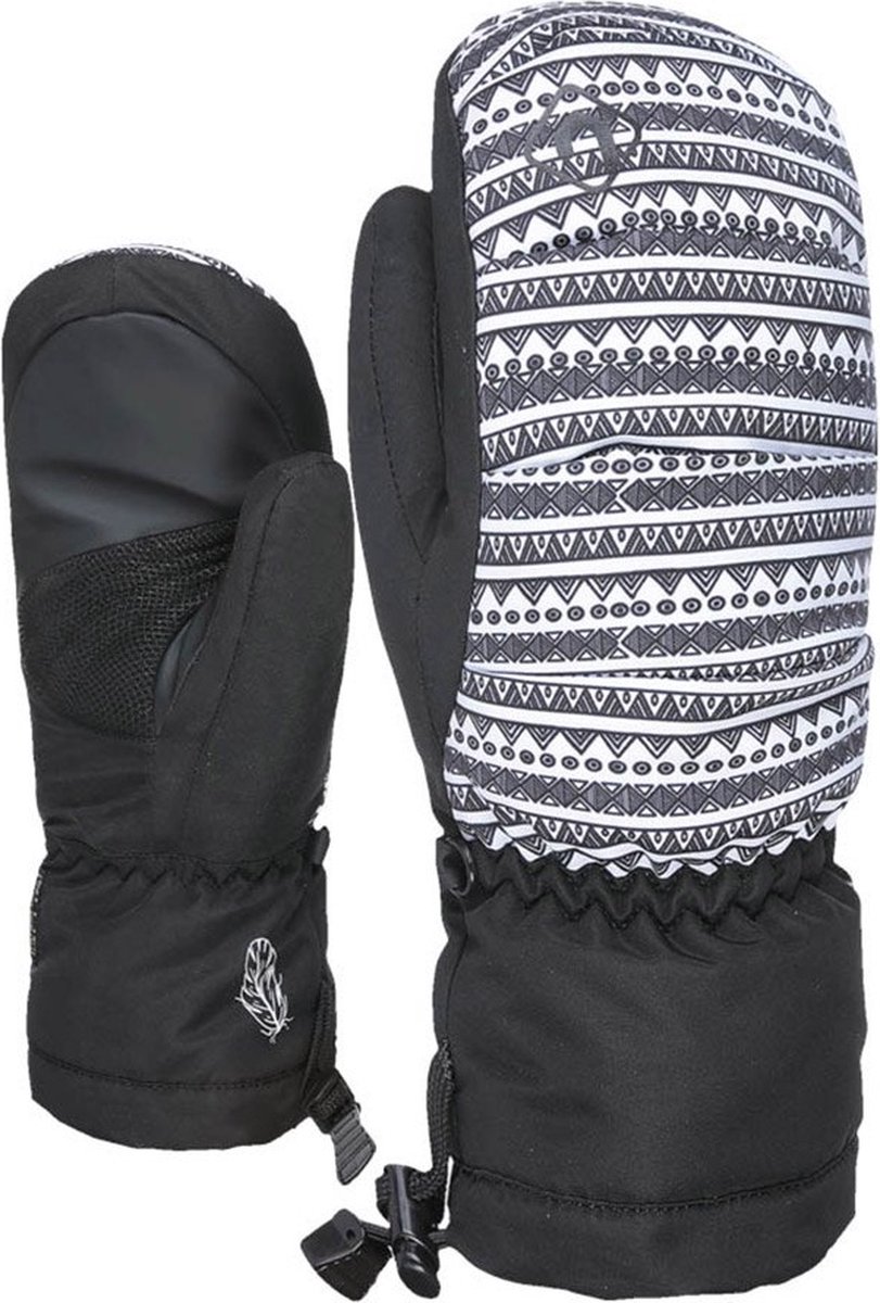 Level Rainbow Down Handschoenen Kinderen Zwart