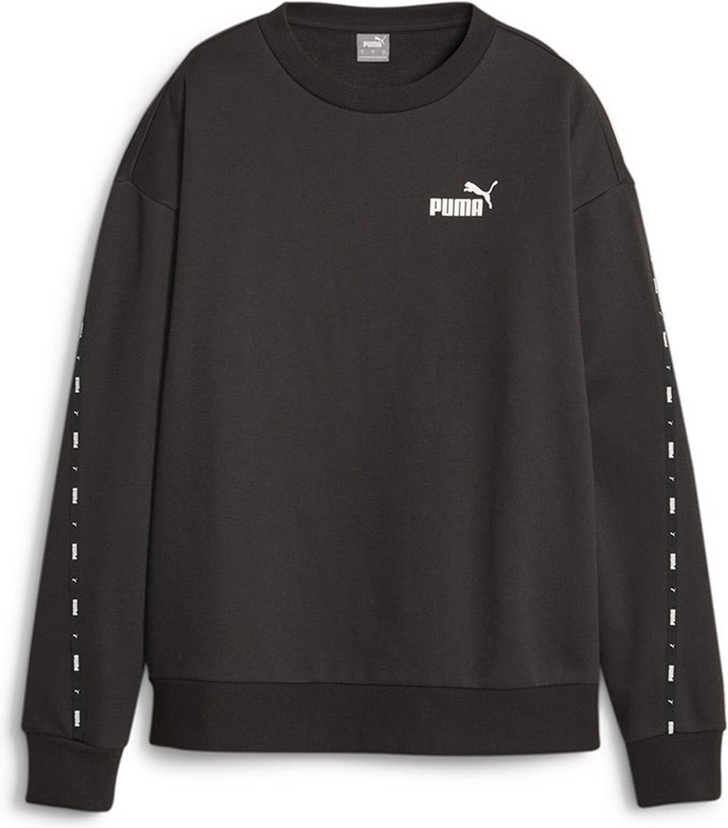 Puma Ess Tape Sweatshirt M Vrouw Zwart