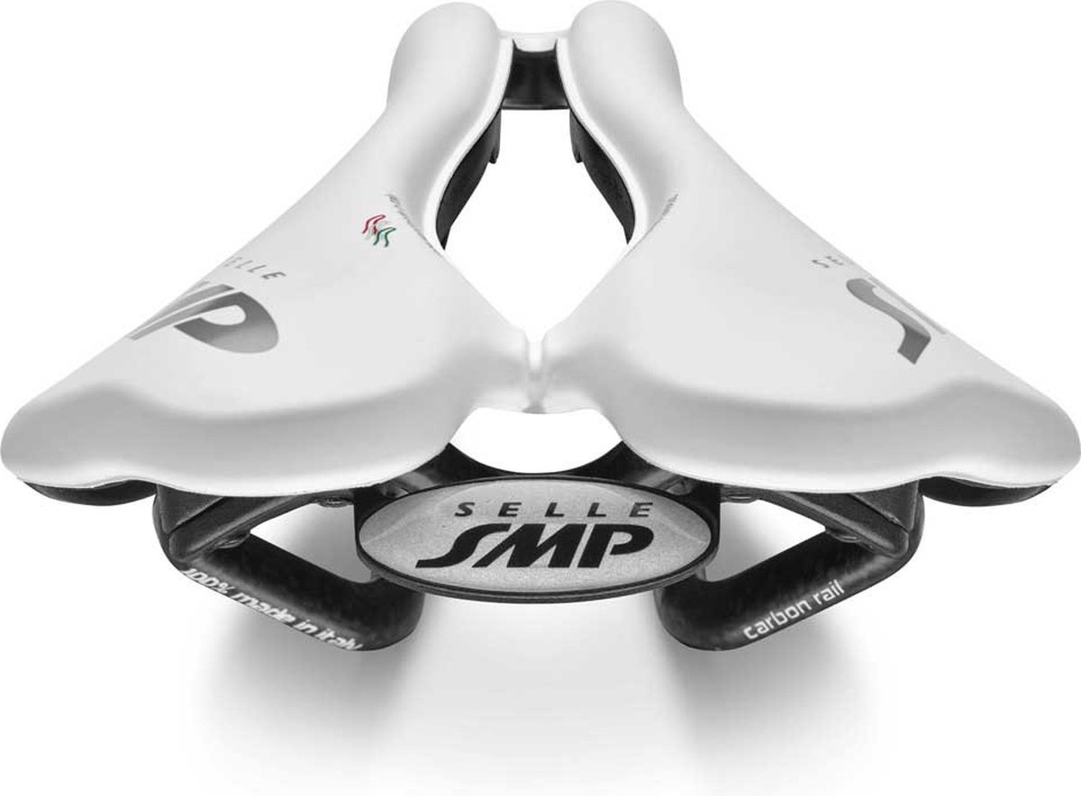 Selle Smp Vt30 Carbon Zadel Wit 155 mm