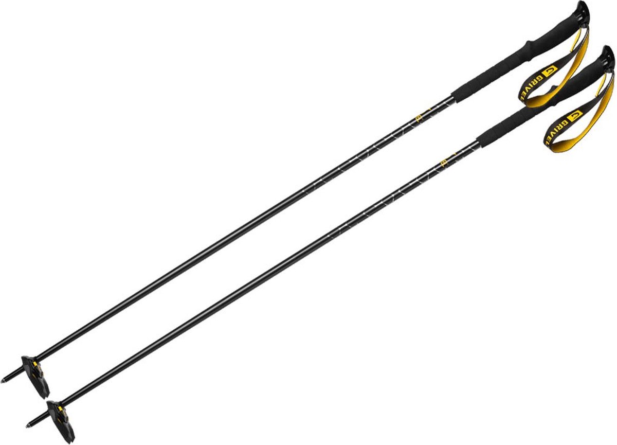 Grivel Ski Tour Stokken Zwart 125 cm