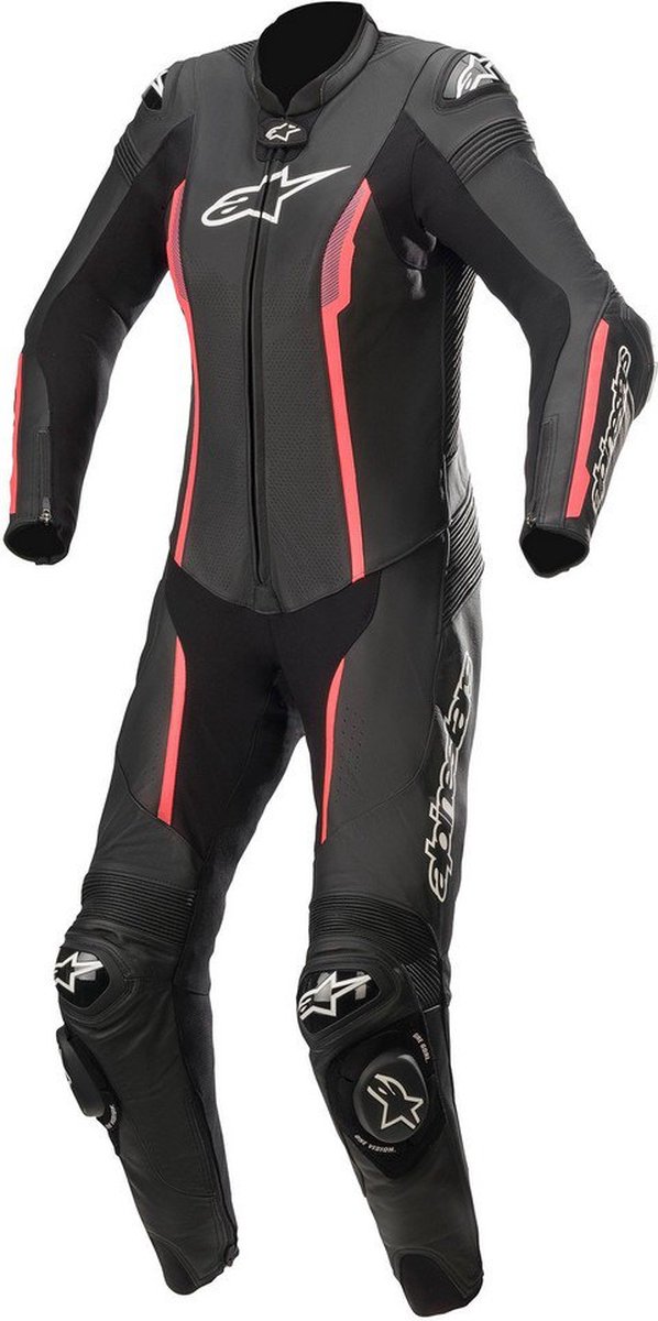 Alpinestars Stella Missile V2 1-Delig Pak Zwart Diva Roze Slate - Maat 50 - Racepak