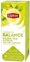 Thee lipton balance green tea citrus 25x1.5gr | Pak a 25 stuk